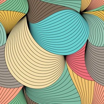 Colorful seamless pattern. Stock Illustration