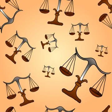 Colorful seamless pattern with the image of weights. Stock Illustration