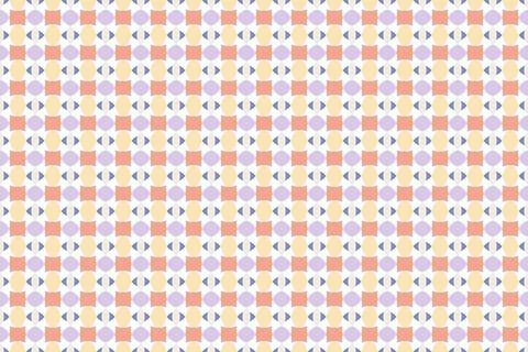 A colorful seamless pattern made of six-pointed stars Stockillustratie