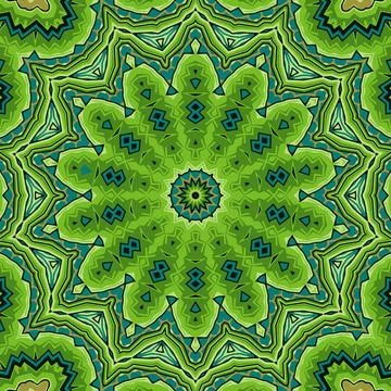 Colorful seamless pattern in mosaic style Stock Illustration