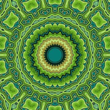 Colorful seamless pattern in mosaic style Stock Illustration