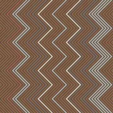 Colorful seamless pattern. Scandinavian geometric retro ornament Illustrazione stock