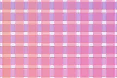 Colorful seamless plaid pattern with soft pink and blue squares creates a c.. Illustrazione stock