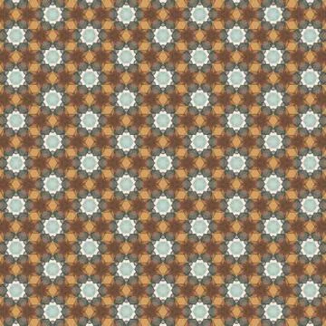 Colorful seamless repeating tile pattern for modern interiors design, wallpap 스톡 일러스트