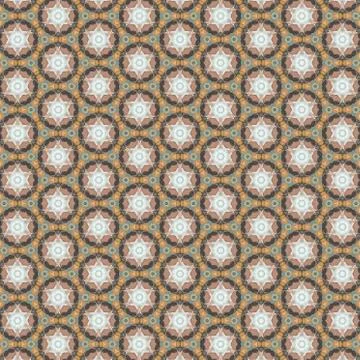 Colorful seamless repeating tile pattern for modern interiors design, wallpap Stock Illustration