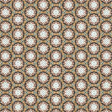 Colorful seamless repeating tile pattern for modern interiors design, wallpap 스톡 일러스트