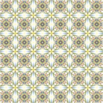 Colorful seamless repeating tile pattern for modern interiors design, wallpap Stock Illustration