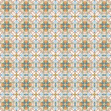 Colorful seamless repeating tile pattern for modern interiors design, wallpap Stock-Illustration