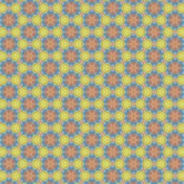 Colorful seamless repeating tile pattern for modern interiors design, wallpap Stock-Illustration
