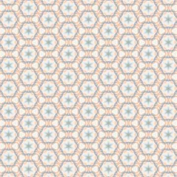 Colorful seamless repeating tile pattern for modern interiors design, wallpap Stock-Illustration