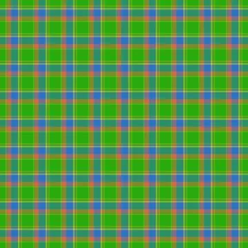 Colorful seamless tartan pattern in eyecatching colors Stock Illustration