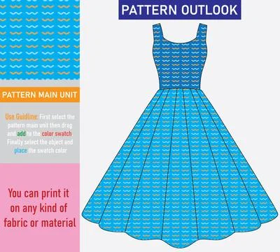 Colorful seamless textile cloth pattern collection vector illustration Stock-Illustration