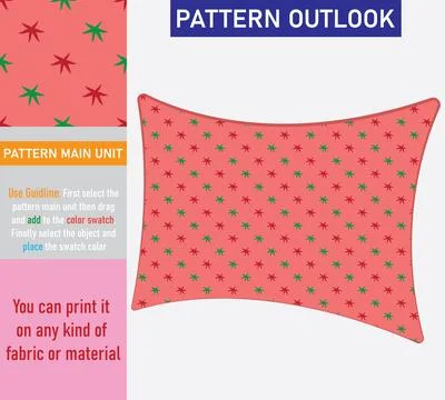 Colorful seamless textile cloth pattern collection vector illustration Illustrazione stock
