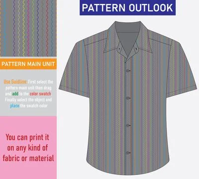 Colorful seamless textile pattern collection vector illustration Illustrazione stock