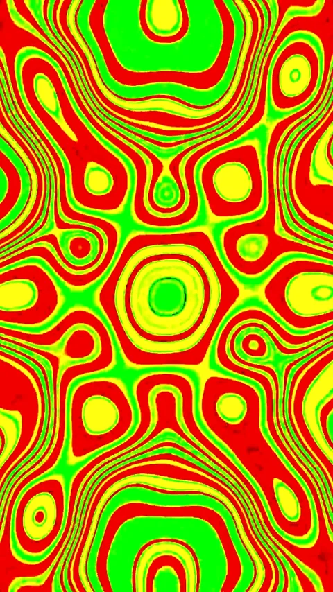 Colorful seamless tunnel video loop creates a vibrant visual experience for.. Stock-Footage 321567051