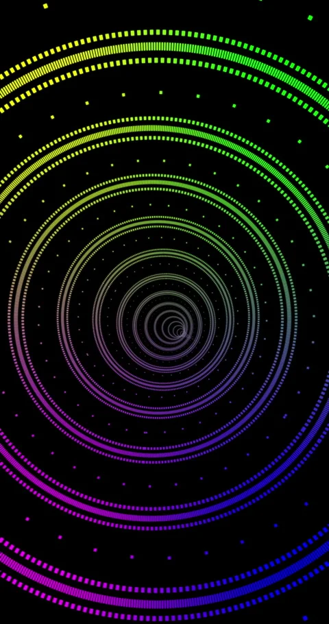 Colorful Seamless Visual Loop Animation | Abstract Motion Design Background Stock Footage 311048364