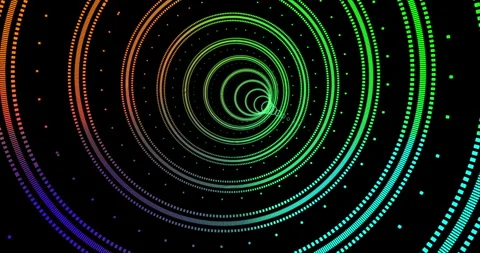 Colorful Seamless Visual Loop Animation | Abstract Motion Design Background Stock Footage 311048517