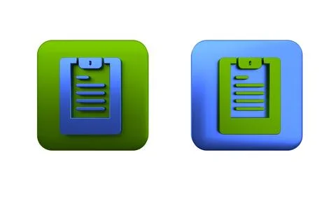 Colorful Server, Data report icon isolated on white background. Square butt.. Stock Illustration