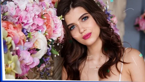 Colorful Shape Slideshow After Effects stock