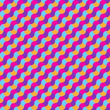 Colorful Shapes Geometric Background Vector Stock Illustration