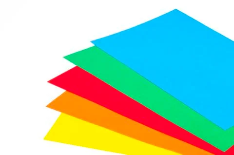 Colorful sheets Stock Illustration