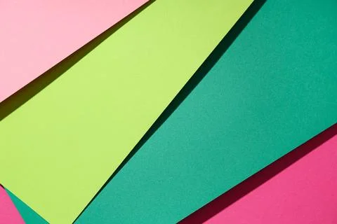 Colorful sheets of paper as background Stock Photos