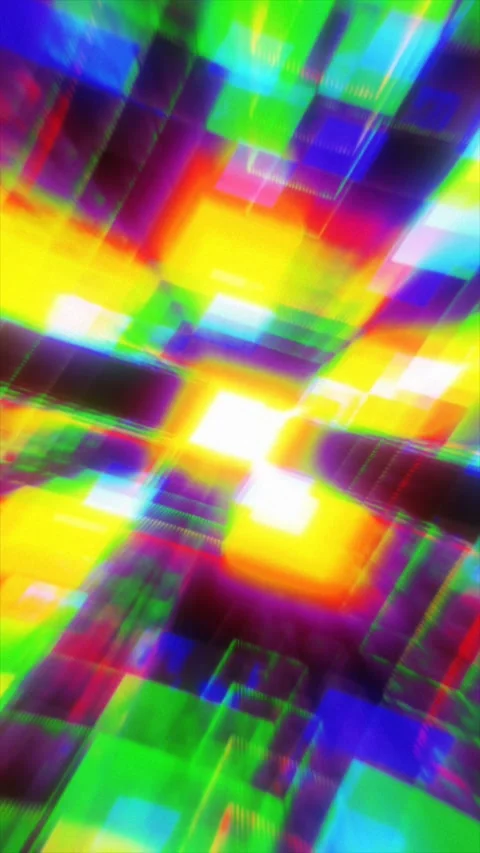Colorful, shifting shapes create a mesmerizing abstract animation. Stock Footage 321496076
