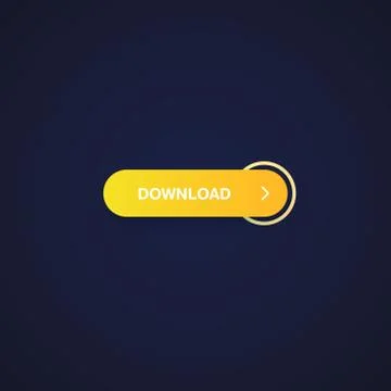 Colorful shiny and clean button for websites and online usage, vector illustr Stock Illustration