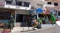 Colorful shop for beach equipment Algarve tourism location Carvoeiro, Portugal 4k or 4k+ Resolution