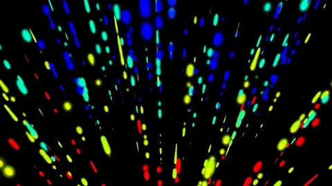 Colorful short lines motion background video Video stock 71189376