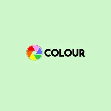 Colorful shutter vector design Stock Illustration