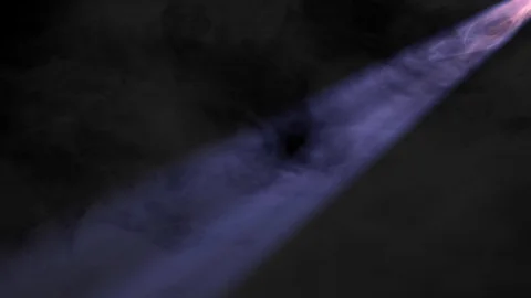 Colorful side diagonal spot light and smoke cloud shiny animation art background Stock-Footage 108177681
