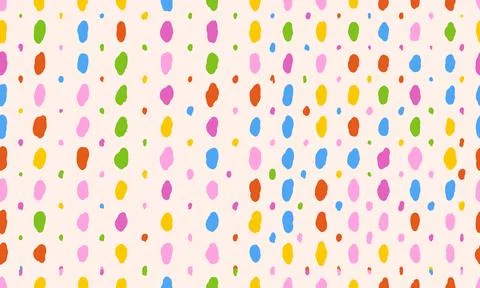Colorful simple background with small black lines. Seamless vector pattern Illustrazione stock