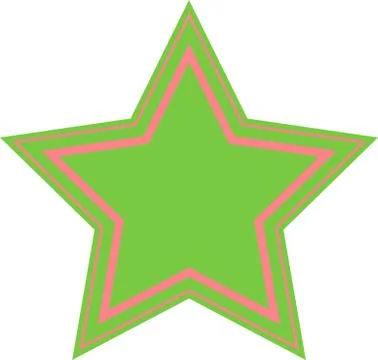 Colorful Simple emblem mark Stock Illustration