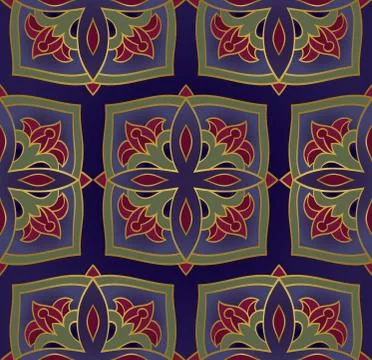 Colorful simple pattern. Stock Illustration