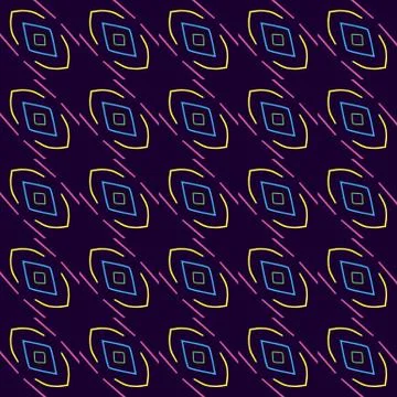 Colorful simple pattern Stock Illustration