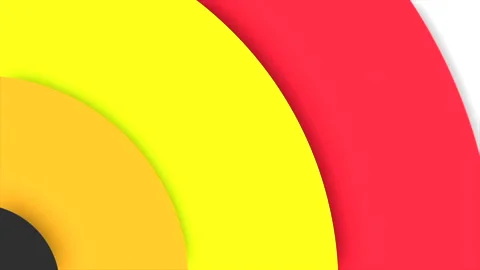 Colorful simple transition effect. Looped animation Stock Footage 246955778