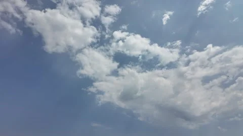 Colorful sky cloud natural background. Timelapse video. Stock Footage 339017603