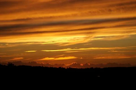 Colorful sky Stock Photos