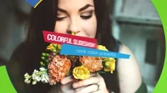 Colorful Slideshow Stock After Effects