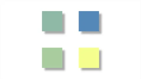 Colorful small squares pattern 動画素材 196849629