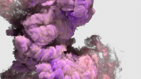 Colorful Smoke Background Stock Footage 181614869