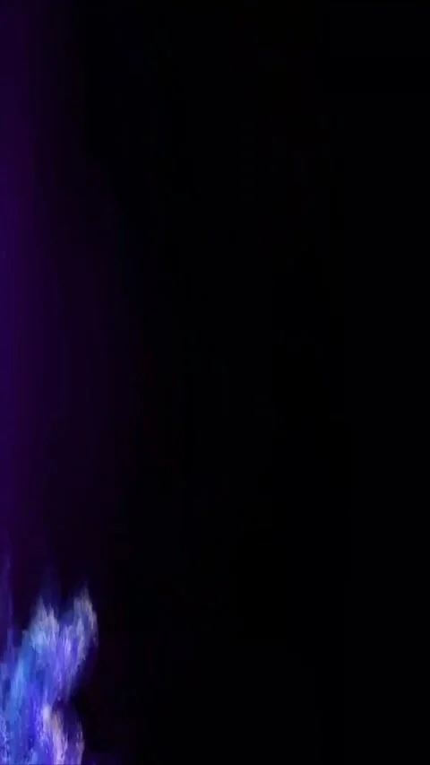 Colorful smoke background. Looping blue purple fog animation Stock Footage 339778577