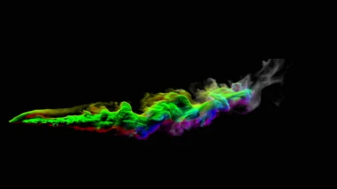 Colorful smoke Stock Footage 139214350