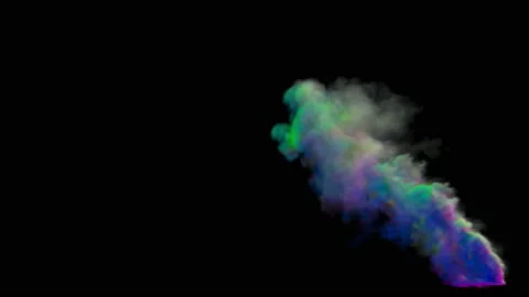 Colorful smoke Stock Footage 139759087