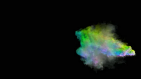 Colorful smoke Stock Footage 139760520