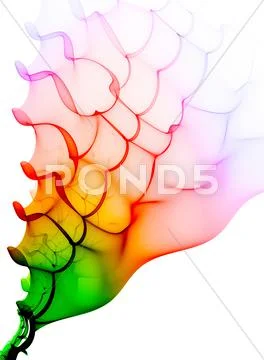 Colorful smoke Stock Illustration