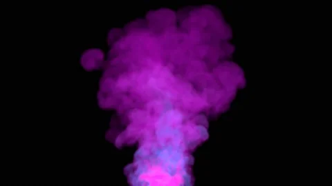 Colorful smoke rises up Stock Footage 148948281
