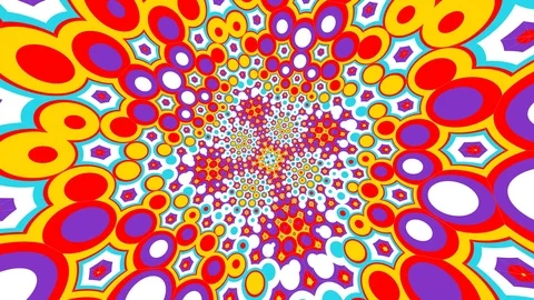 Colorful smooth seamless abstract background Stock Footage 102375439