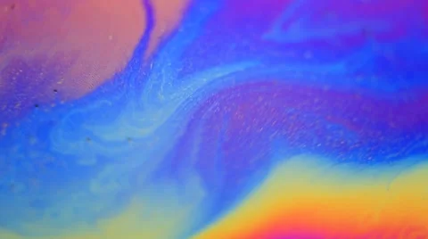 Colorful soap bubble surface texture macro Stock Footage 56750213